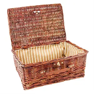 Cesto per lotti   32x44x19 cm marrone vimine (10 unità)