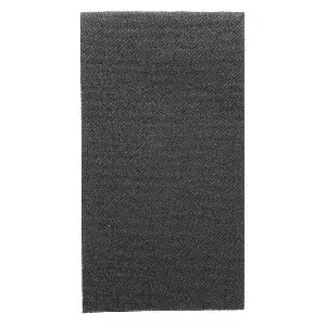 Tovaglioli piegato 1/8  55 g/m2 40x40 cm nero airlaid (750 unità)