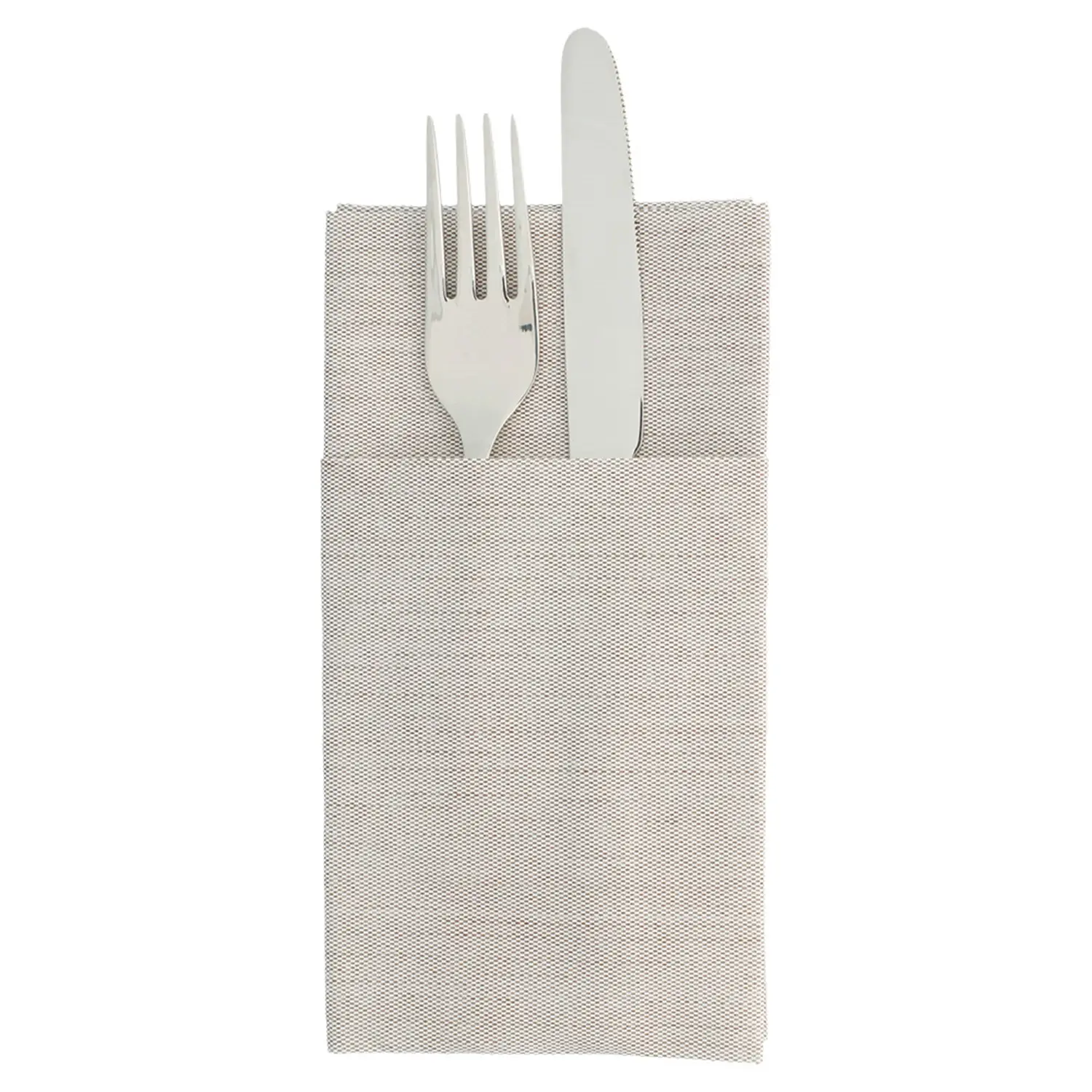 Tovaglioli canguro like linen  70 g/m2 40x40 cm cioccolato spunlace (700 unità)