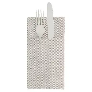 Tovaglioli canguro like linen  70 g/m2 40x40 cm cioccolato spunlace (700 unità)