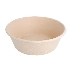 Tigelas bionic 900 ml ø 19,5x6,5 cm natural bagaço (200 unidade)