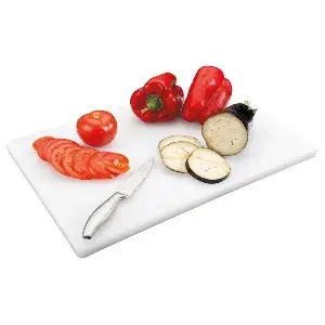 Tagliere   50x37,5x2 cm bianco hdpe (1 unità)