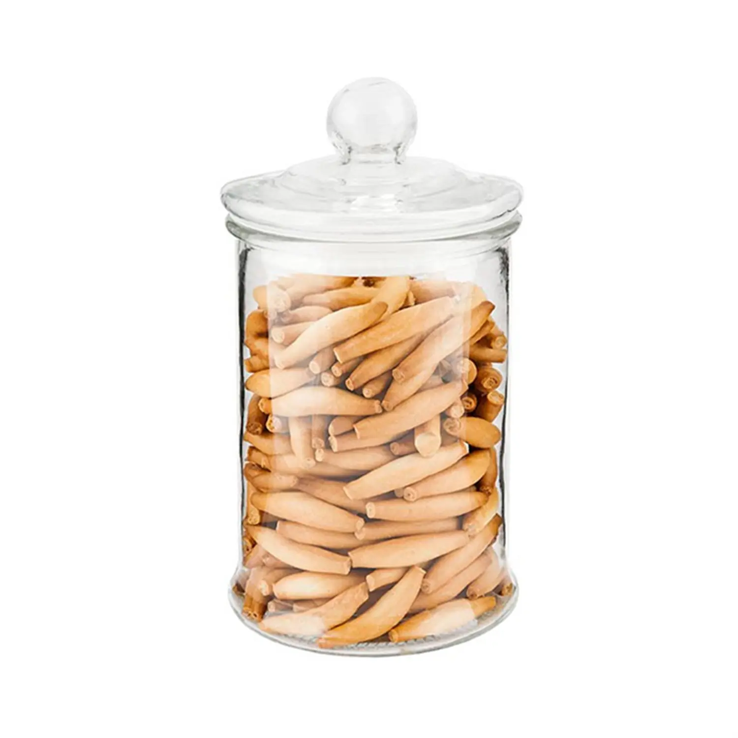 Barattolo per conservare cilindrico waki glass 1200 ml ø 13x23,5 cm trasparente cristal (6 unità)