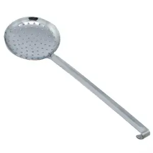 Schiumarola monobloc   ø 14x38 cm argento acciaio inox (1 unità)