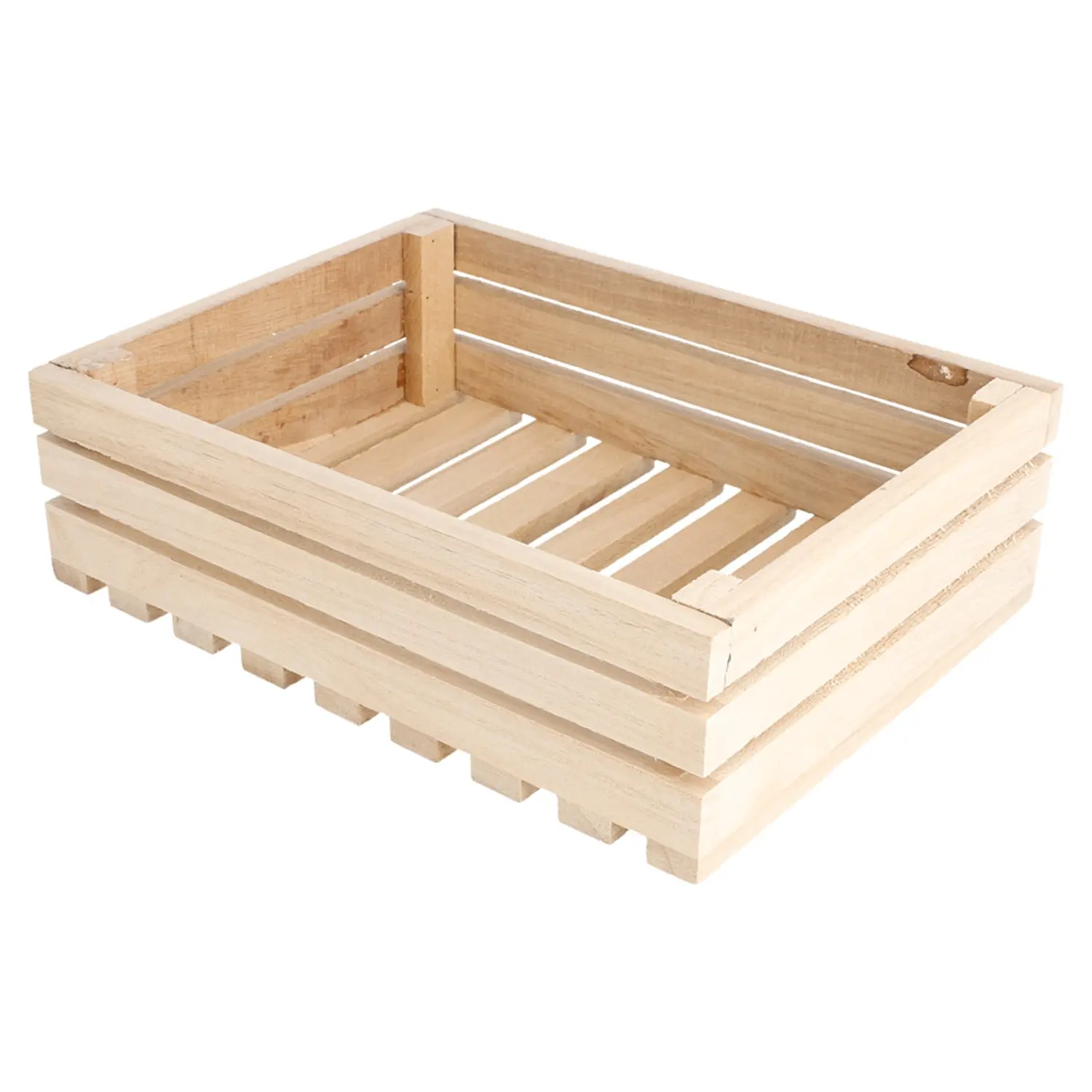 Cassa presentazione buffet wood  20,3x15,2x6 cm naturale legno (1 unità)