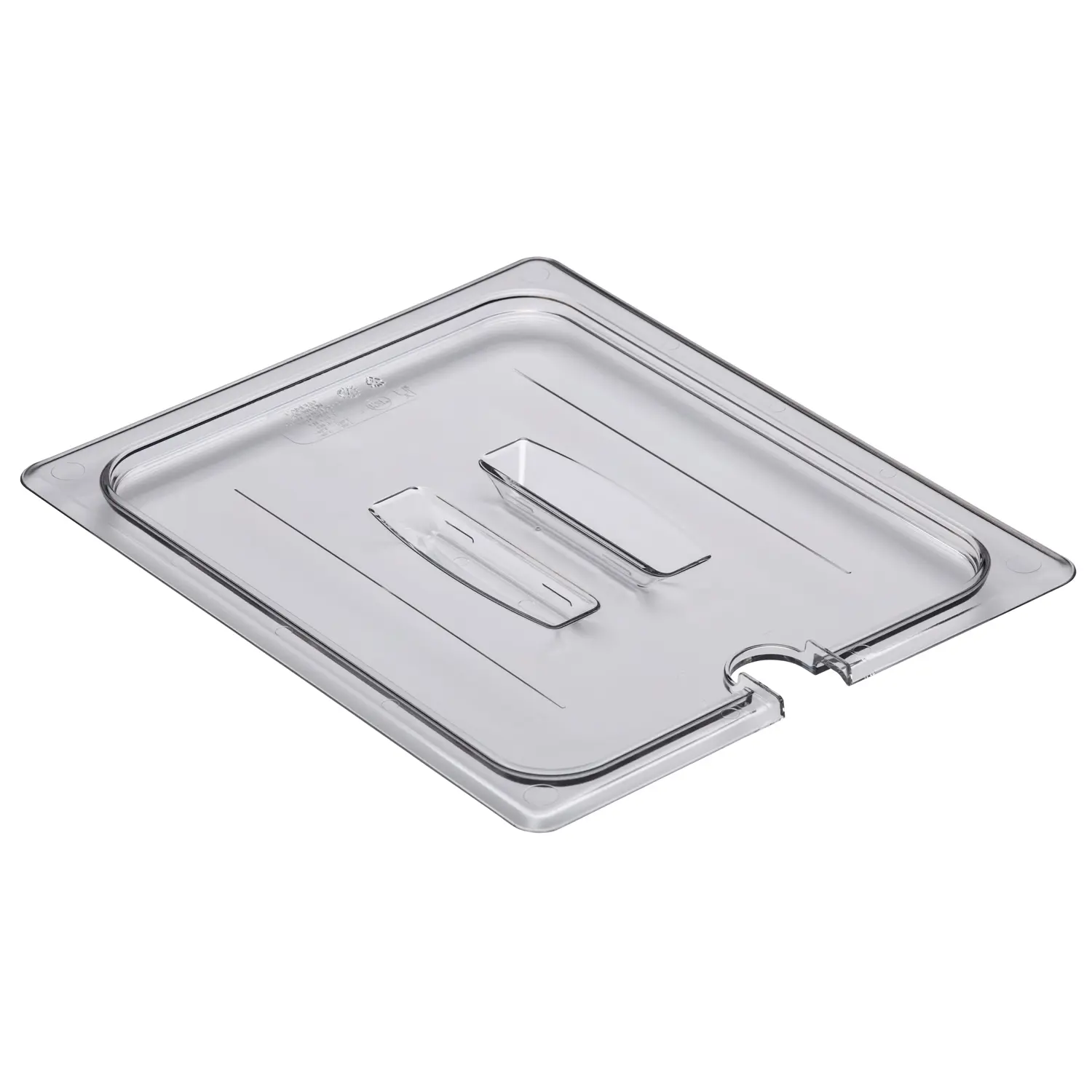 Tapa con muesca y asa GN 1/2 26,5 x 32,5 cm (6 unids)