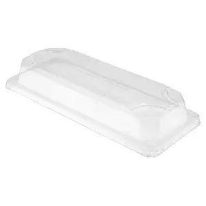 Tampa para código 212.93   22,2x9,6x3,2 cm transparente ops (800 unidade)