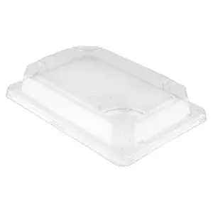 Tampa para código 212.94   17x12x3,2 cm transparente ops (1000 unidade)