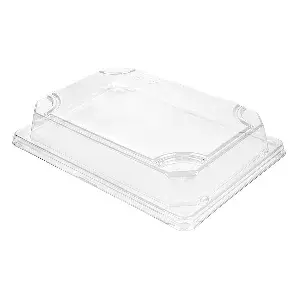 Tampa para código 212.95   19x13,6x3,2 cm transparente ops (800 unidade)