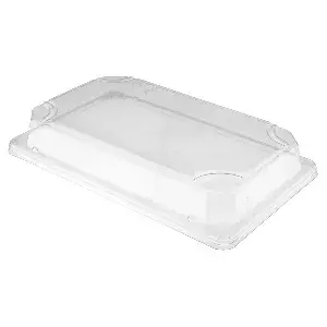 Tampa para código 212.96   21,5x13,8x3,2 cm transparente ops (800 unidade)