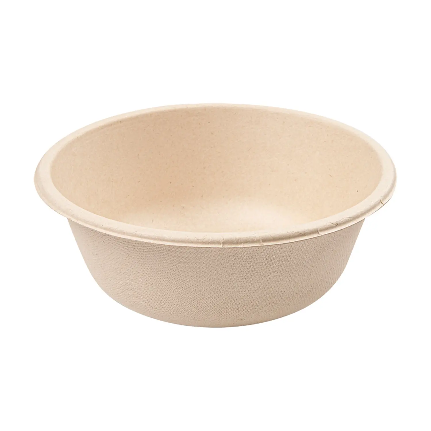Insalatiere bionic 500 ml ø 15x6 cm naturale bagassa (500 unità)