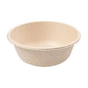 Saladeiras bionic 500 ml ø 15x6 cm natural bagaço (500 unidade)