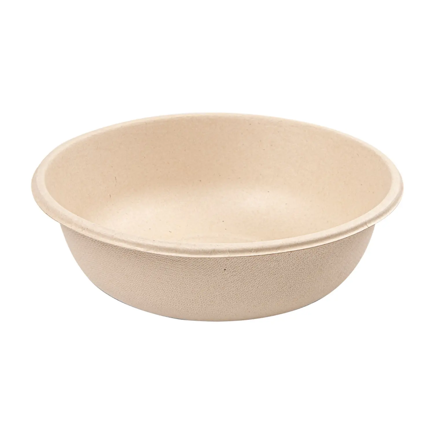 Insalatiere bionic 950 ml ø 18,6x6,1 cm naturale bagassa (500 unità)
