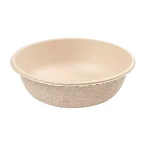 Saladeiras bionic 950 ml ø 18,6x6,1 cm natural bagaço (500 unidade)