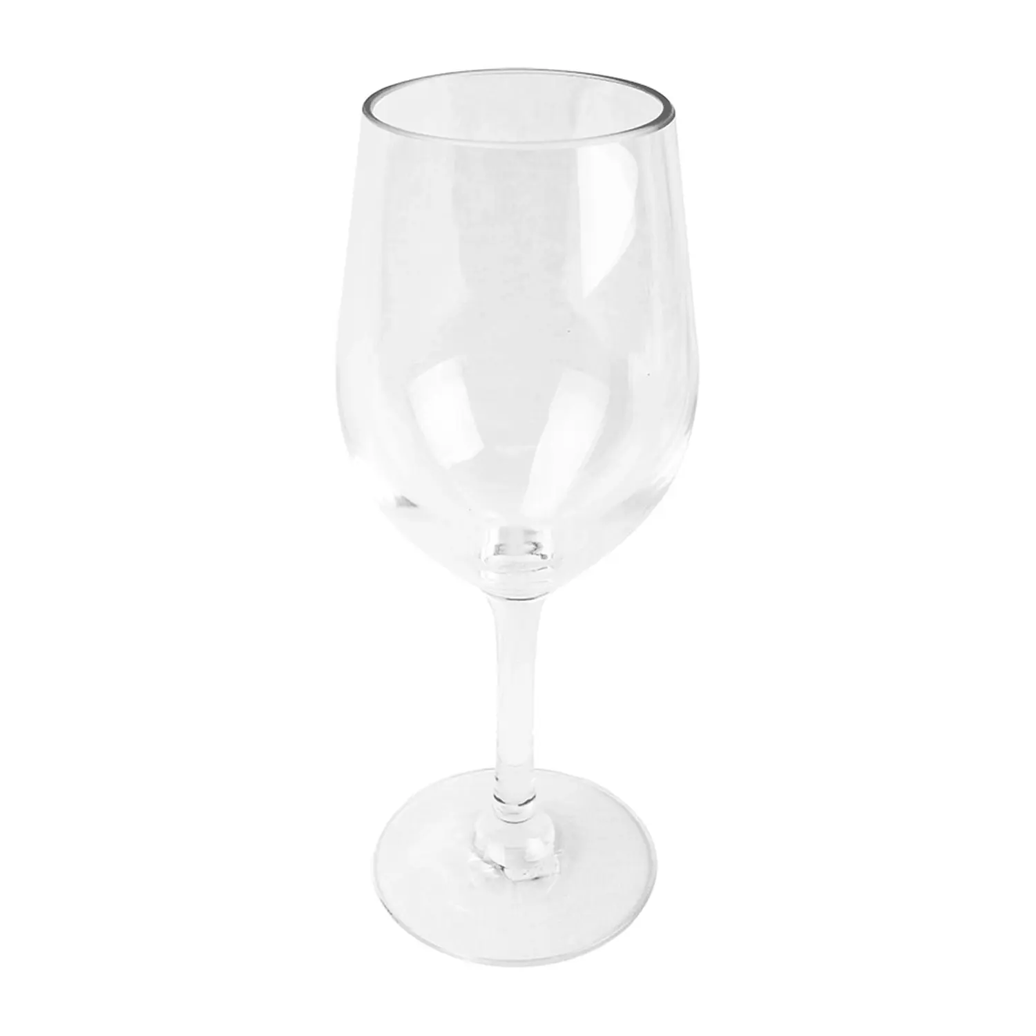 Bicchieri da vino  325 ml ø 6/7,4x20 cm trasparente policarbonato (12 unità)