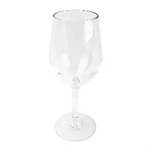 Cálices vinho  325 ml ø 6/7,4x20 cm transparente policarbonato (12 unidade)