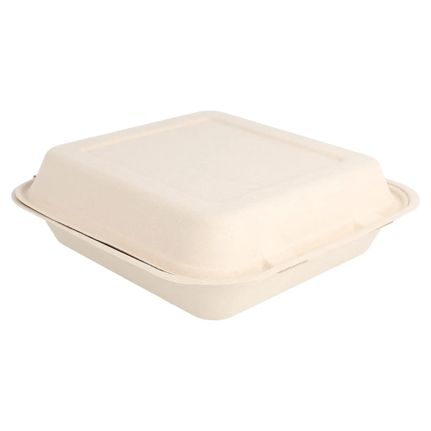 Contenitori "m" bionic 820 ml 20x20x7,5 cm naturale bagassa (250 unità)