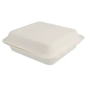 Conchas "m" bionic 820 ml 20x20x7,5 cm blanco bagazo (250 unid.)