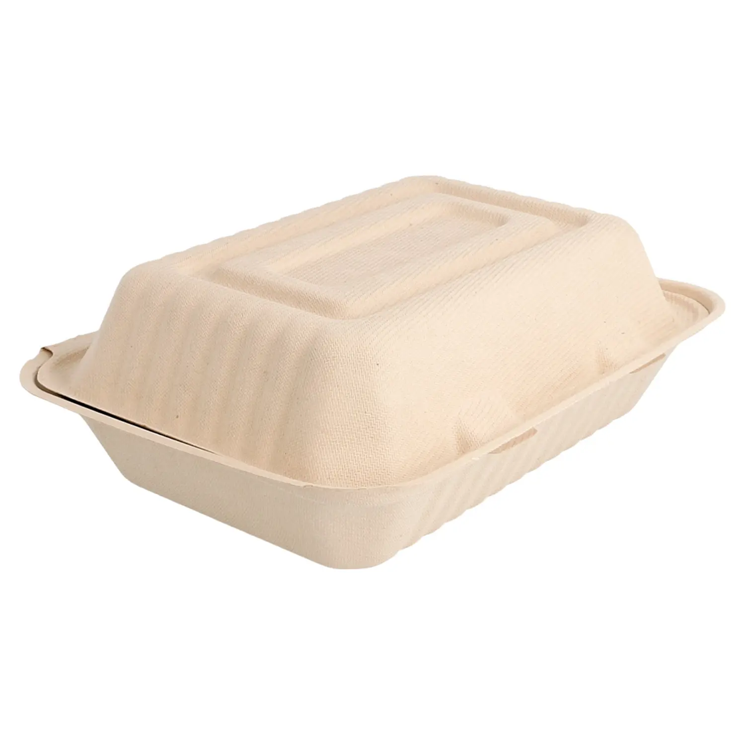 Contenitori bionic 1 l 16,5x22,5x6,4 cm naturale bagassa (200 unità)