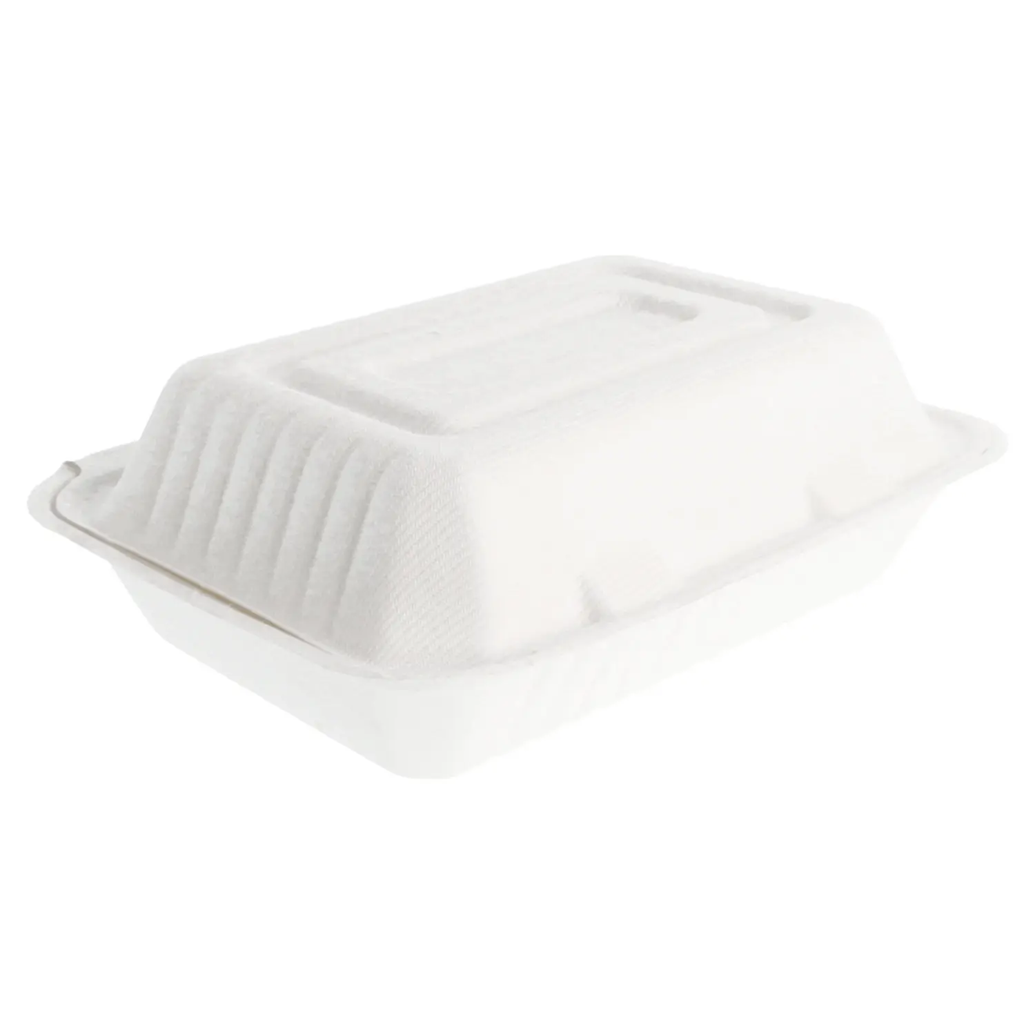 Contenitori bionic 1 l 16,5x22,5x6,4 cm bianco bagassa (200 unità)