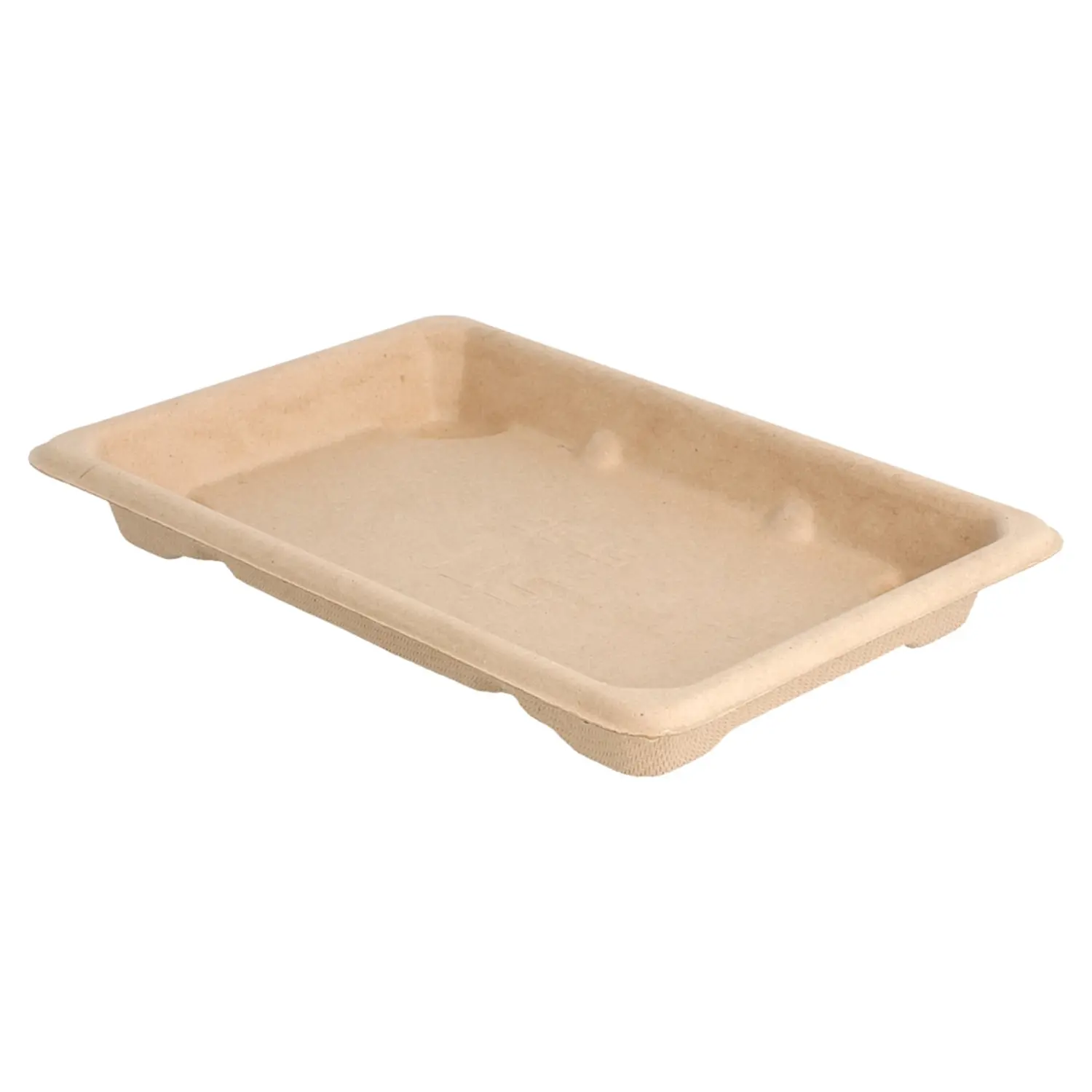 Scatole sushi bionic  16,5x11,5x1,5 cm naturale bagassa (1000 unità)