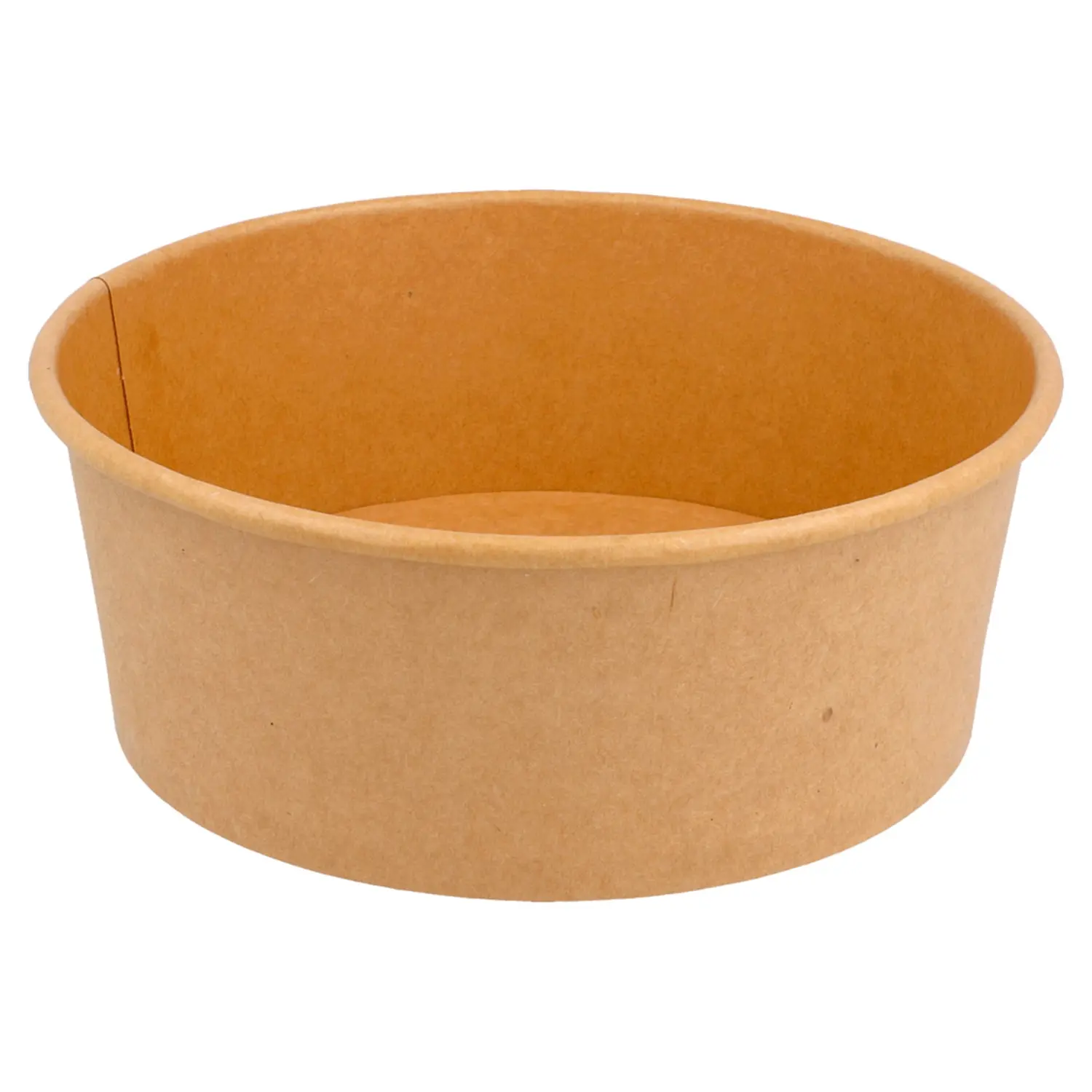 Insalatieri  750 ml - 25 oz 300 + 18 pe g/m2 ø 15/12,8x6 cm naturale kraft (300 unità)