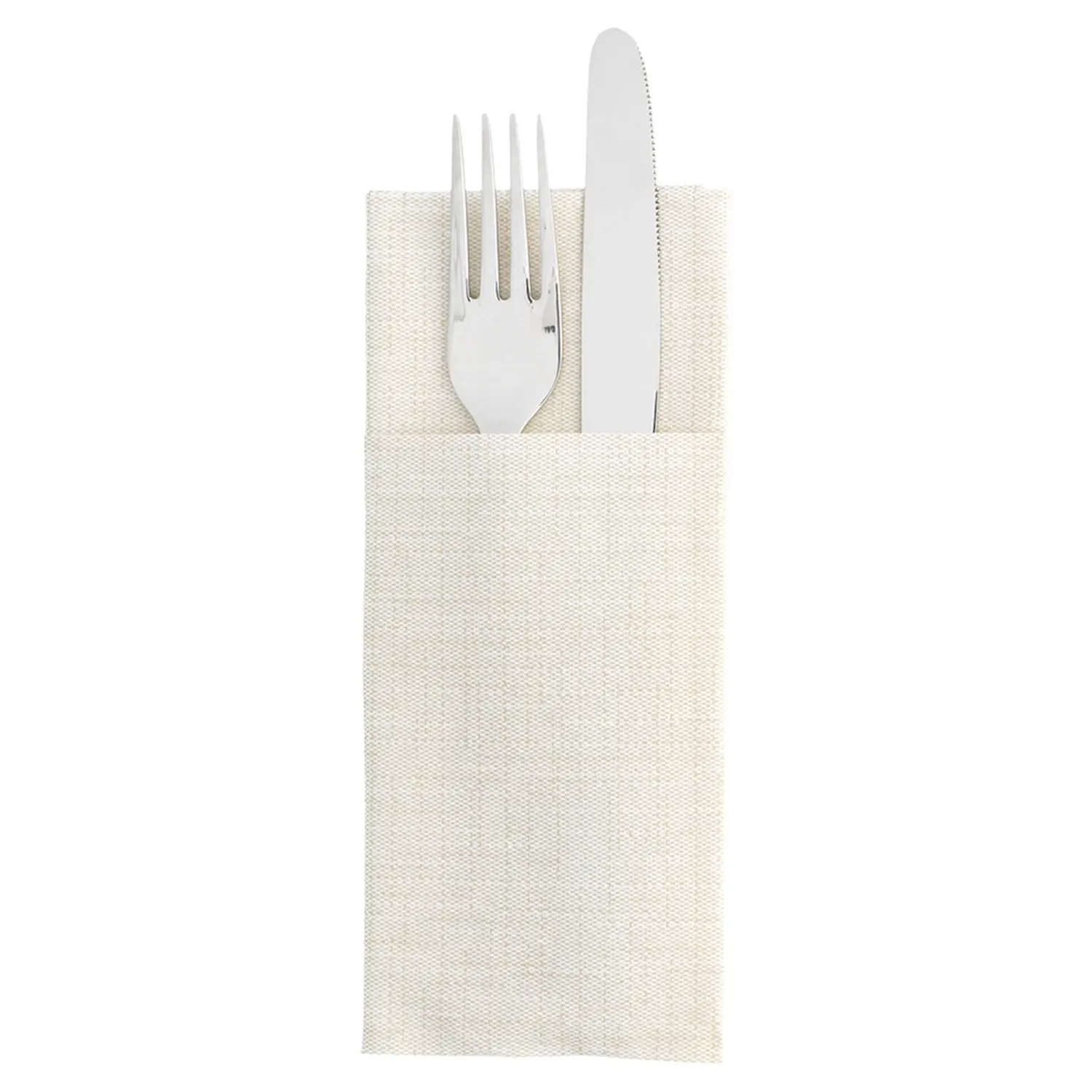 Servilletas cangurito 'dry cotton' 55 g/m2 33x40 cm marfil airlaid (700 unid.)