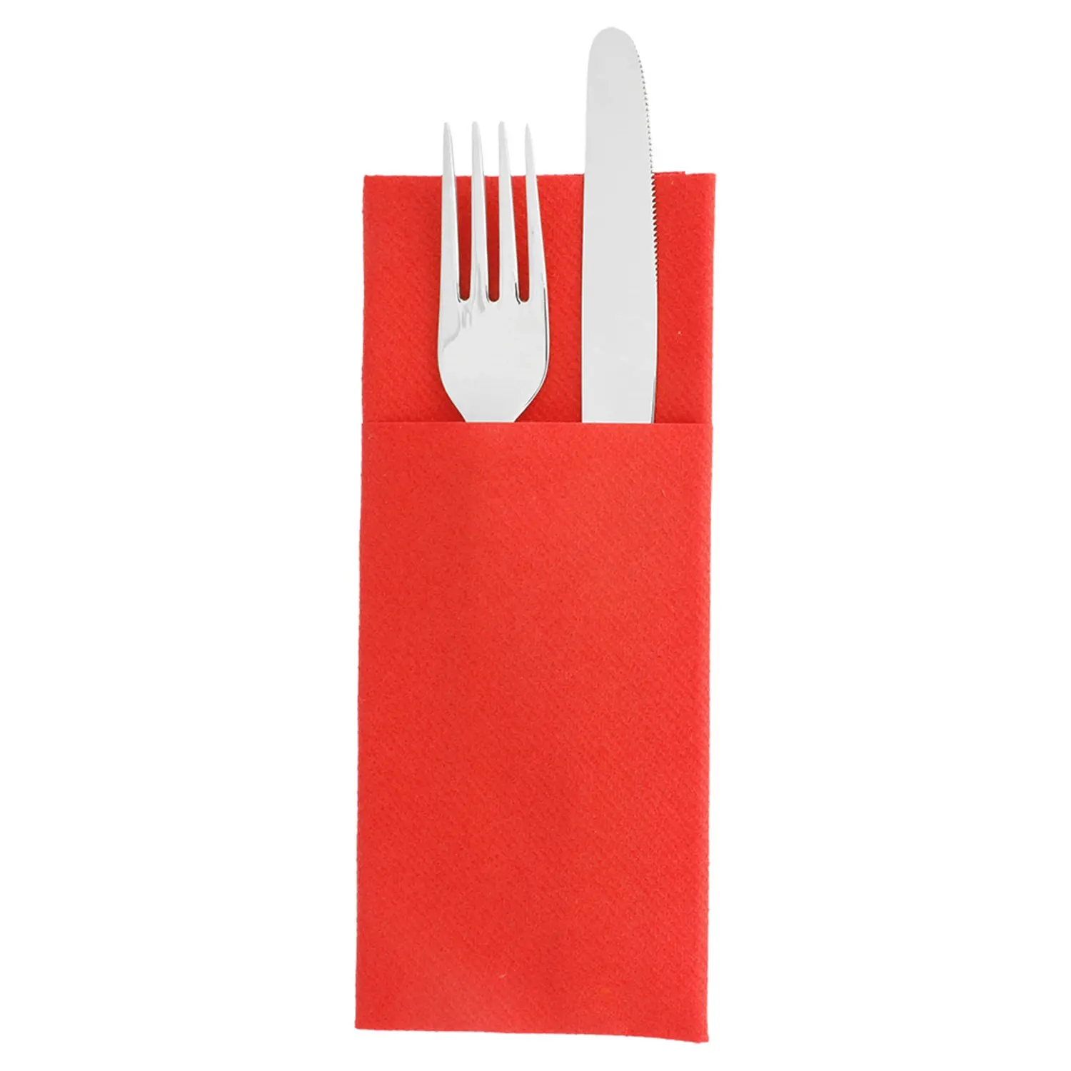 Tovaglioli "kangaroo"  55 g/m2 33x40 cm rosso airlaid (700 unità)