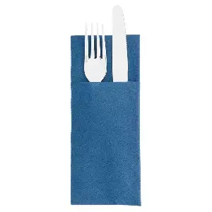 Tovaglioli "kangaroo"  55 g/m2 33x40 cm blu marino airlaid (700 unità)
