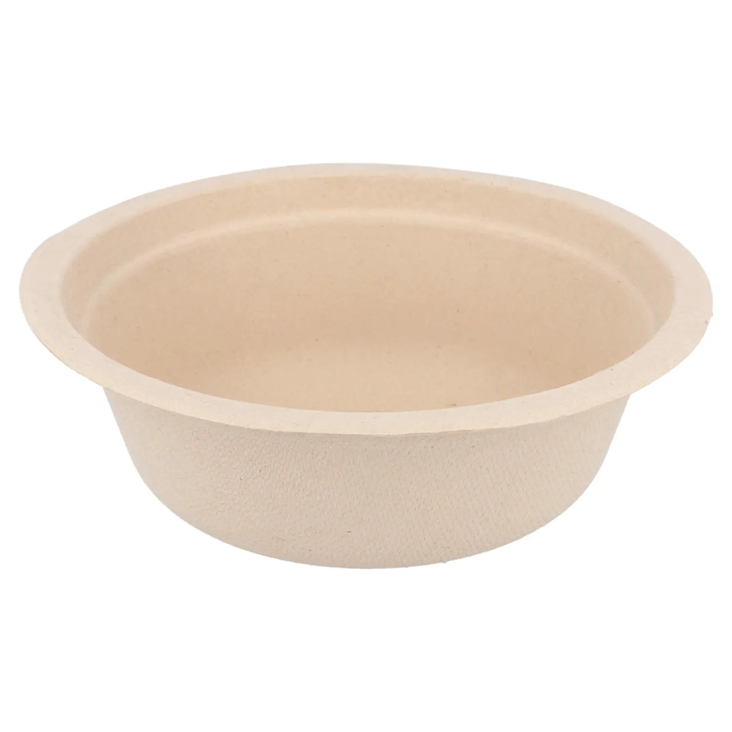 Insalatiere bionic 350 ml ø 13,5x4,6 cm naturale bagassa (900 unità)