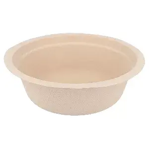 Insalatiere bionic 350 ml ø 13,5x4,6 cm naturale bagassa (900 unità)
