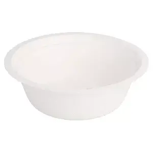 Insalatiere bionic 350 ml ø 13,5x4,6 cm bianco bagassa (900 unità)