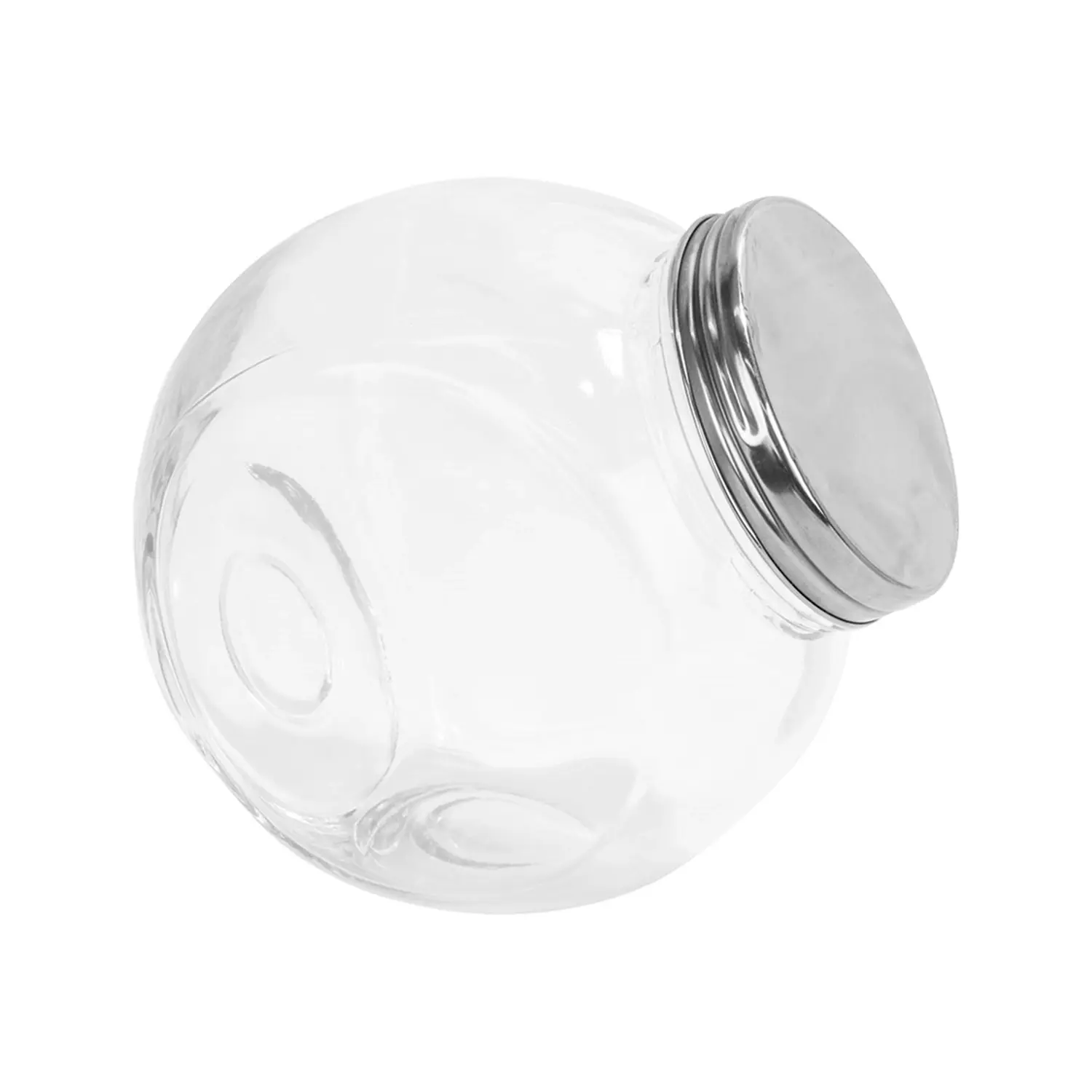 Barattolo per conservare inclinato waki glass 4430 ml 22,5x15x22,5 cm trasparente cristal (6 unità)
