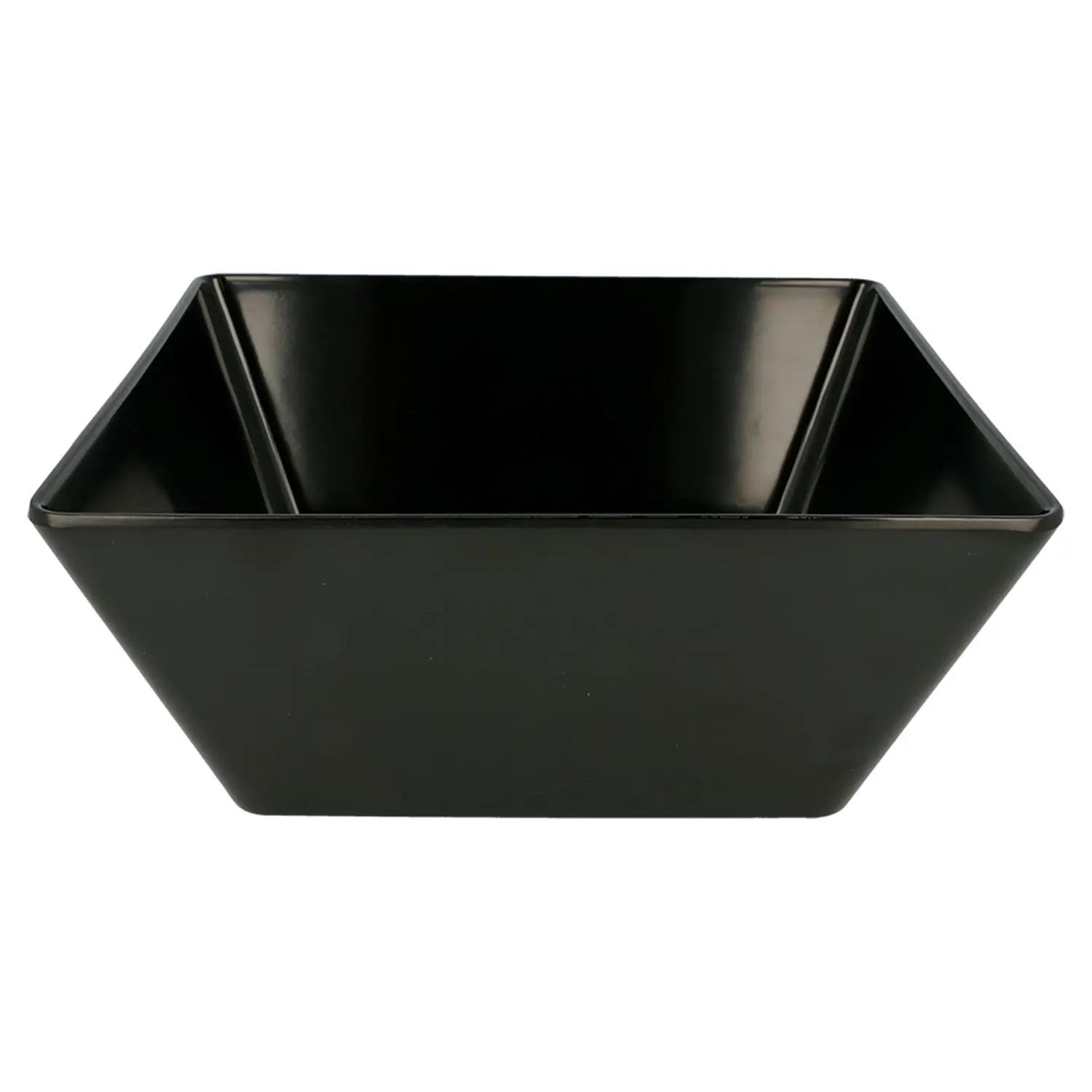 Ciotole asami ware 3,7 l 24x24x10 cm nero melamina (6 unità)