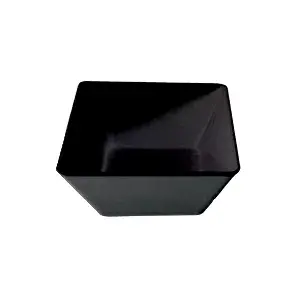 Tigelas asami ware 6,7 l 30x30x11,5 cm preto melamina (4 unidade)