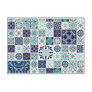 Tovagliette offset 'azulejos' 70 g/m2 31x43 cm quatricomia cellulosa (2000 unità)