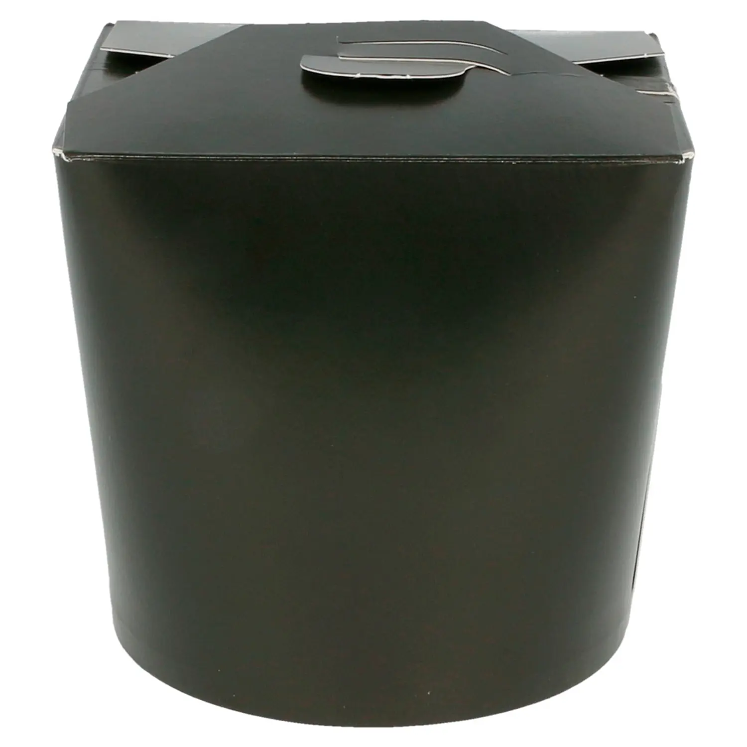 Ricipienti multiuso per microonde  780 ml 305 + 18 pe g/m2 ø9x9 cm nero cartone (50 unità)