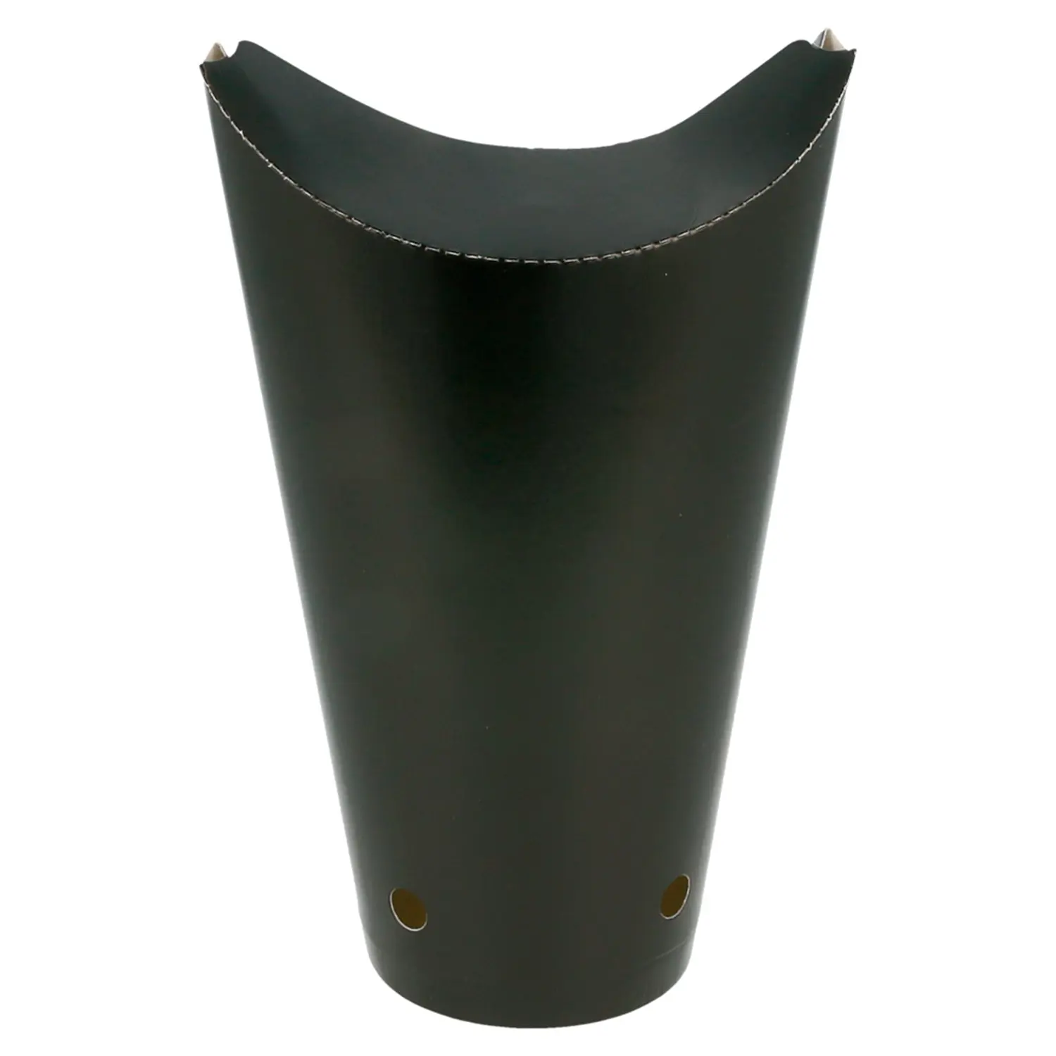 Bicchiere fritti chiuso  22 oz - 660 ml 220 + 18pe g/m2 8,5x18 cm nero cartone (50 unità)