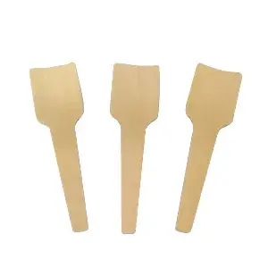 Cucchiaini gelati wood  7 cm naturale legno (100 unità)