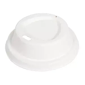 Coperchi per bicchieri da caffè 240 ml bionic  ø 8 cm bianco bagassa (1000 unità)