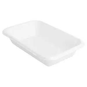 Vassoi bionic 425 ml 18x12x3,5 cm bianco bagassa (600 unità)