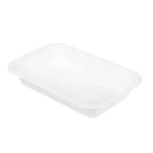 Vassoi bionic 710 ml 21,5x14x3,7 cm bianco bagassa (600 unità)