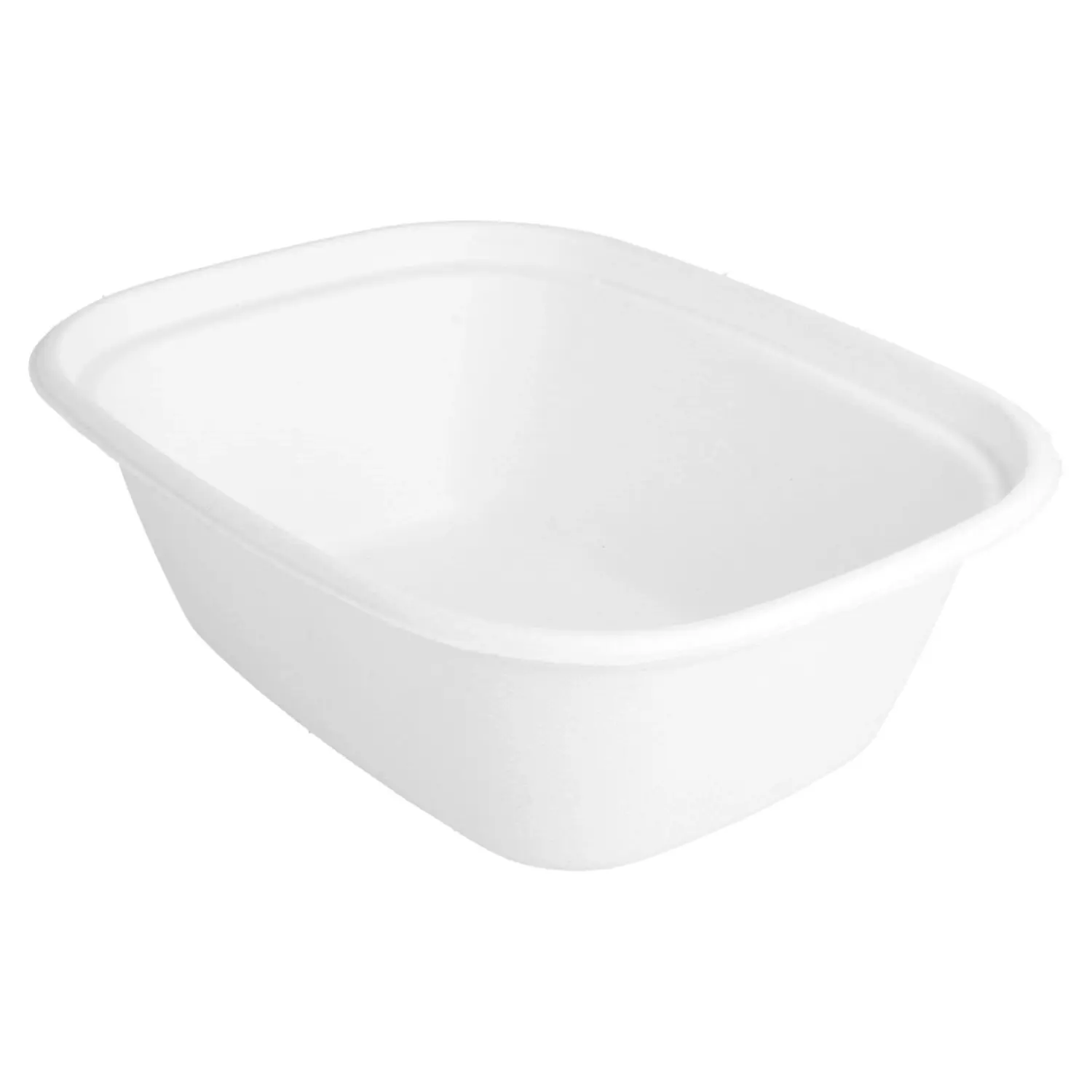 Vassoi bionic 1800 ml 23,1x18,2x7,7 cm bianco bagassa (300 unità)