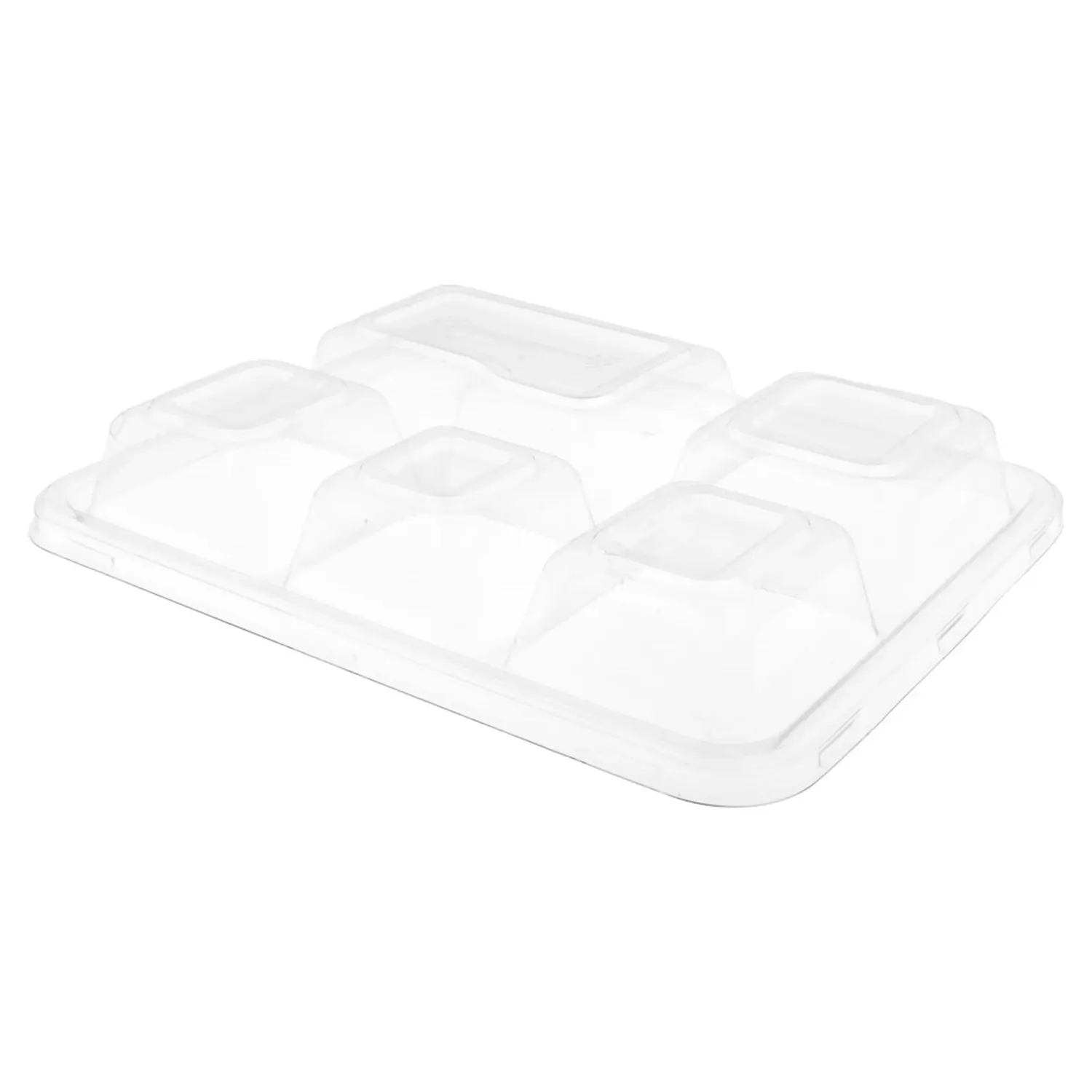 Coperchi per vassoio 221.92   27x22x3,6 cm trasparente pet (250 unità)