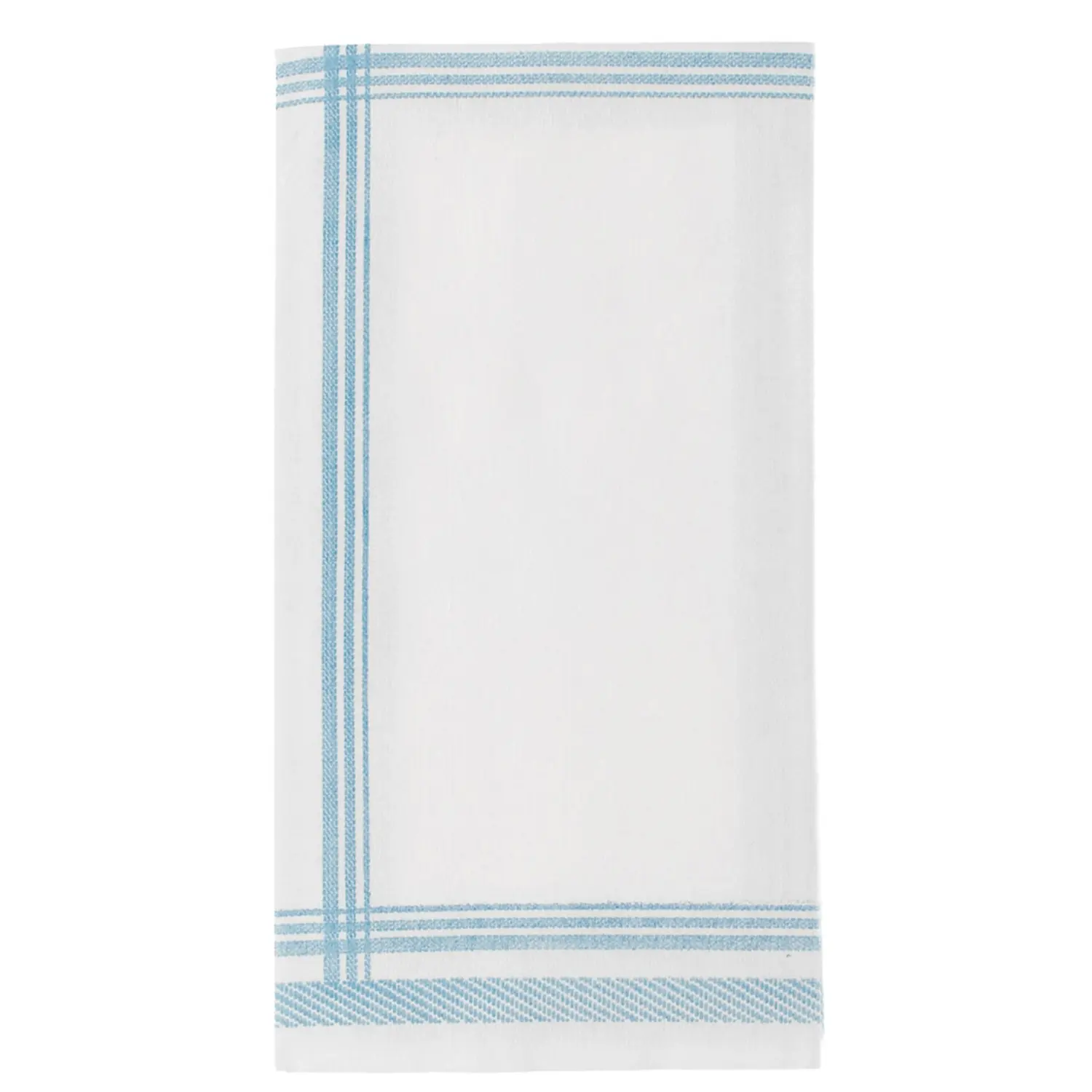 Tovaglioli pieg. 1/8 like linen 'cottage' 70 g/m2 45x45 cm blu spunlace (600 unità)