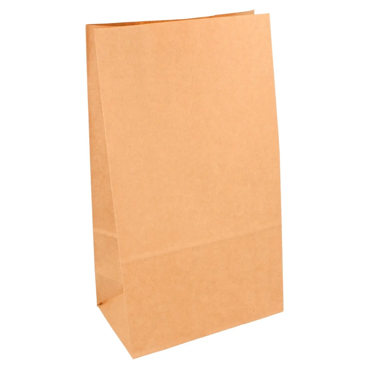 Sacos sos sem asas  70 g/m2 14+8x24 cm natural kraft (1000 unidade)