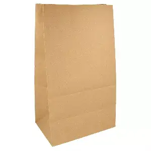 Sacchetti sos senza manici  70 g/m2 22+14x37 cm naturale kraft (500 unità)