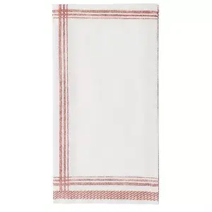 Tovaglioli piegati 1/8 like linen 'cottage' 70 g/m2 45x45 cm bordeaux spunlace (600 unità)