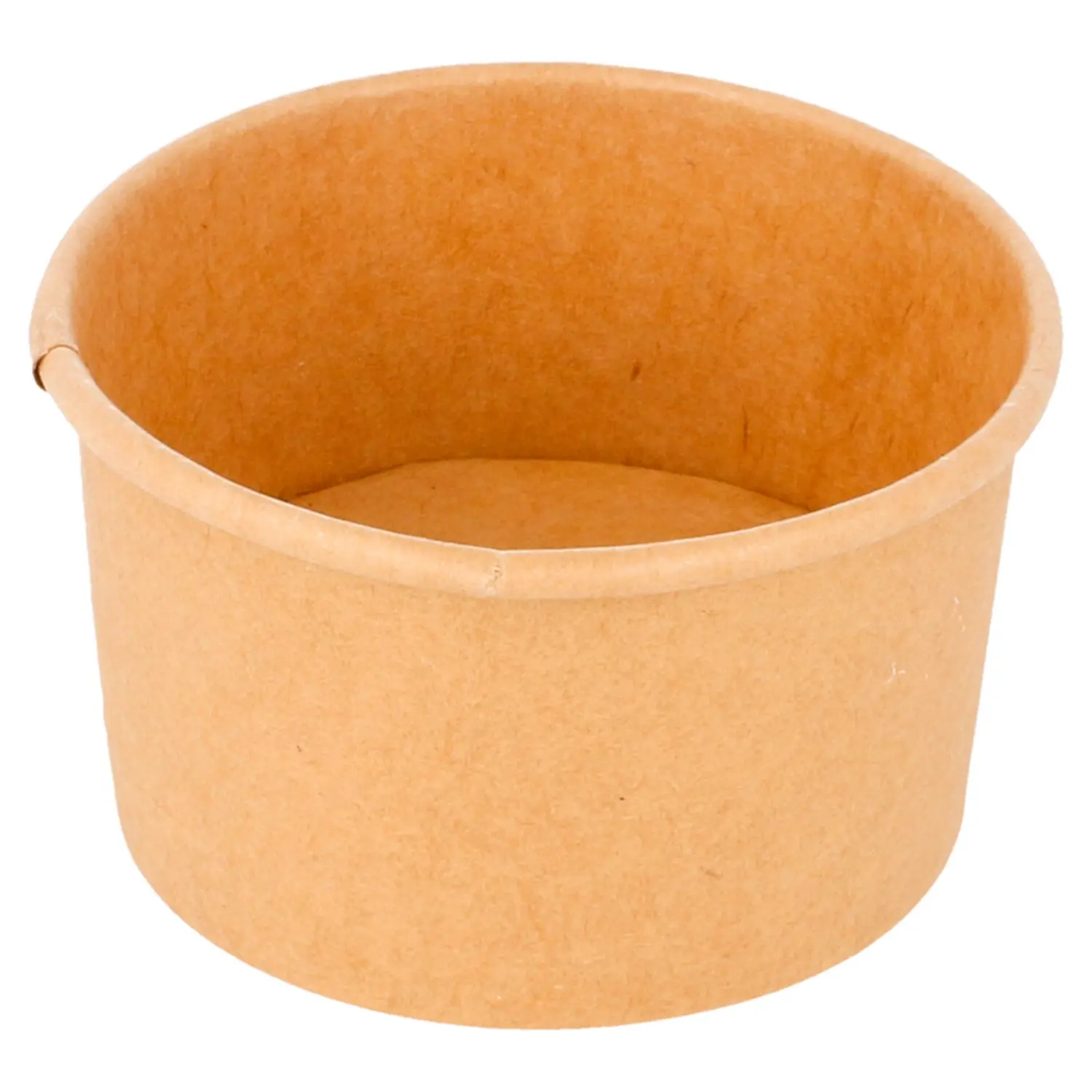 Coppetta gelati  70 ml 210 + 18 pe g/m2 ø6,5x3,9 cm marrone cartone (2000 unità)