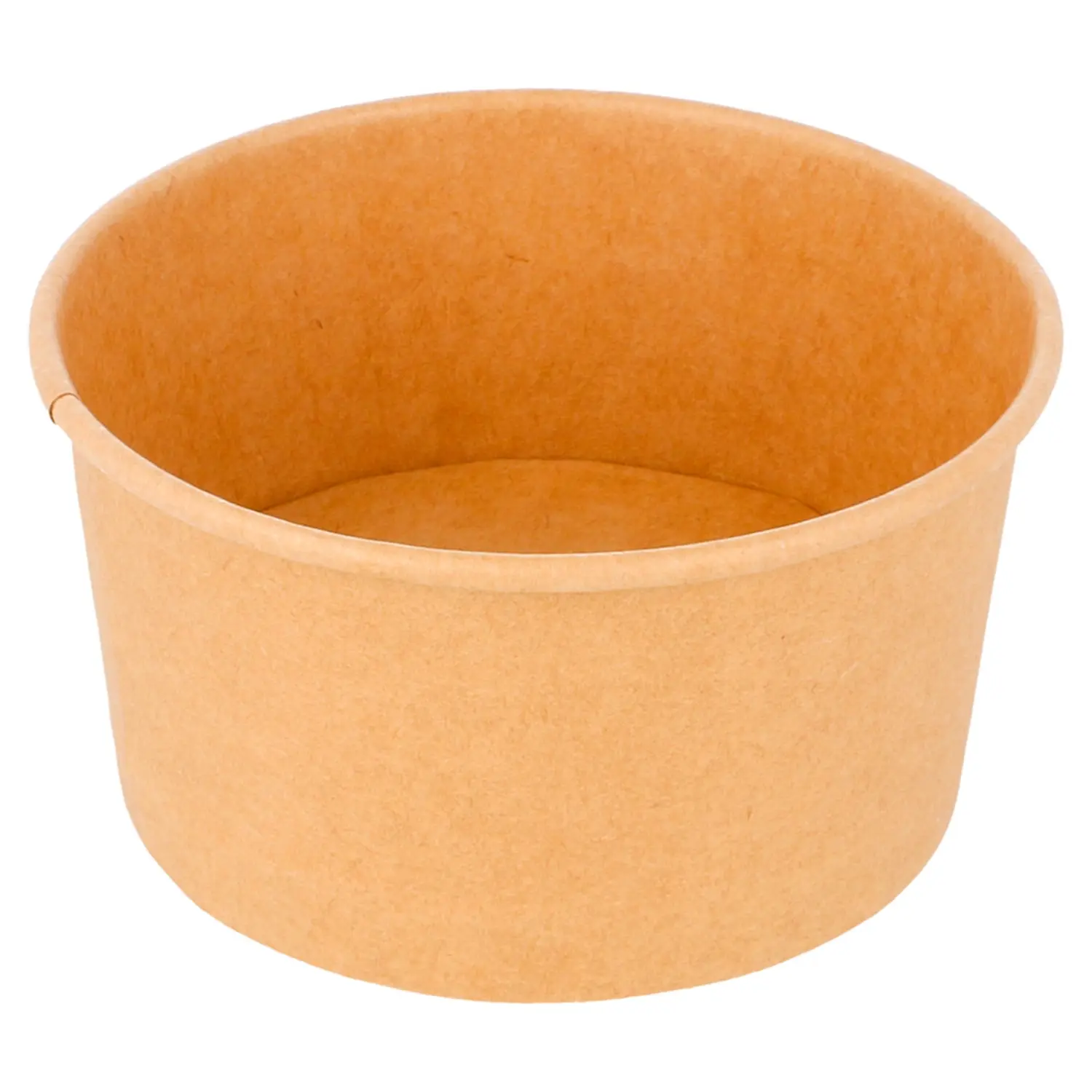 Coppetta gelati  150 ml 250 + 18 pe g/m2 ø8,5x4,5 cm marrone cartone (2000 unità)